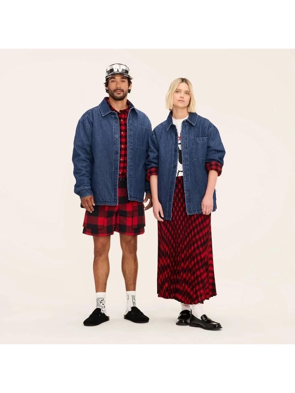 Denim Shacket - Small Woolrich X Target Dark Wash Denim S